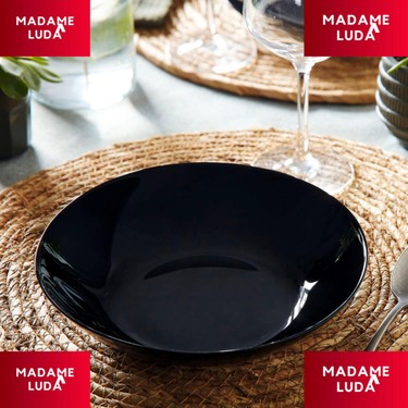 Arcopal Zelie Siyah (Yemek Tabağı & Çorba Kasesi) 12 Parça 6 Fiyatı