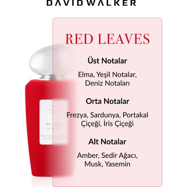 David Walker Flok Series Red Leaves 1982 100ml Parfüm Fiyatı