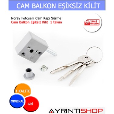 AYRINTISHOP Noray Fotoselli Cam Kapı Sürme Cam Balkon Fiyatı