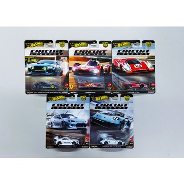 Hot Wheels Premium Circuit Legends 5'li Model Araba Seti ( Fiyatı