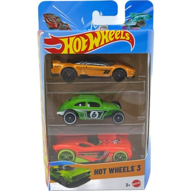 ミニカー 3台セット Hot Wheels 3'lü Araba Seti - Set 12 Fiyatı - Taksit Seçenekleri