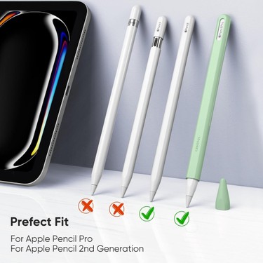 MobaxAksesuar Apple Pencil Pro ve 2. Nesil İçin Uyumlu Beyaz Fiyatı