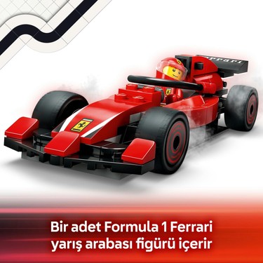 LEGO City Ferrari Arabalı F1 Pit Stop ve Pit Ekibi 60443-6 Fiyatı