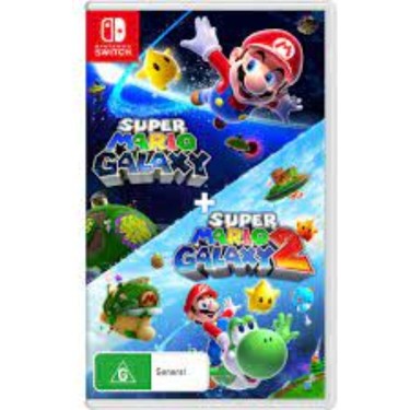 Super Mario Galaxy 2　NintendoSwitch新品未使用 Nintendo Switch Super Mario Galaxy + Super Mario Galaxy 2 Fiyatı