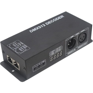 DMX-512 Dekoder Dijital Ekran Dimmer Sürücü Rgbw 4 Kanal LED Fiyatı