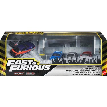 Hot Wheels Hızlı ve Öfkeli: Tokyo Yarışı Paketi, 5 Adet 1:64 Fiyatı