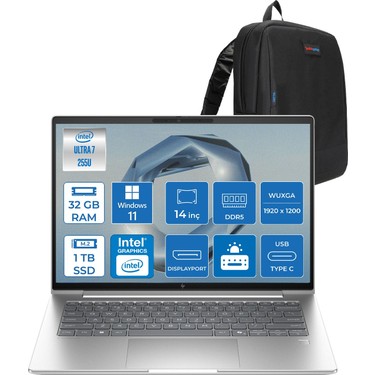 Hp Elitebook 6 G1I Intel® Core Ultra 7 255U 32GB Ddr5 1tb Fiyatı