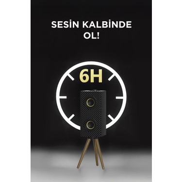 Torima D67 Siyah Kablosuz Hoparlör 24W Çift Sürücü, 3000MAH Fiyatı