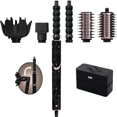 ＳＨＡＲＫ　Ｆr e e s t y l eディスプレーセット Shark Flexstyle Sparkle 5-In-1 Saç Kurutma & Şekillendirme Fiyatı