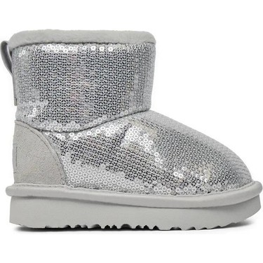 Ugg Classic Mini Mirror Ball Çocuk Botu – Gümüş Fiyatı
