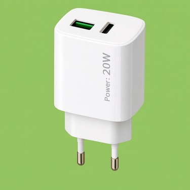 iPhone充電機 İPhone I•pro 20W Pd + Qc Hızlı Şarj Aleti | Çift Çıkışlı Fiyatı