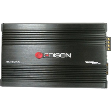Edison ED-804A 4 Kanal Ab Klas Mosfet Amfi 4*80W Rms Fiyatı
