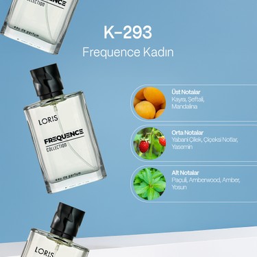 Loris K-293 Frequence Edp Kadın Parfümü 50 ml Fiyatı