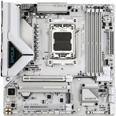 Gigabyte B850M Eagle WIFI6E Ice Am5 Ddr5 8200MHZ (Oc) Matx Fiyatı
