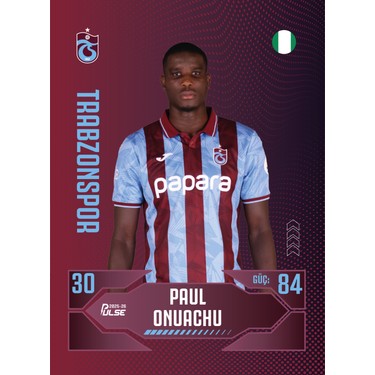 Trabzonspor - Pulse Futbolcu Kartları 2025/26 - Tam Kutu Fiyatı