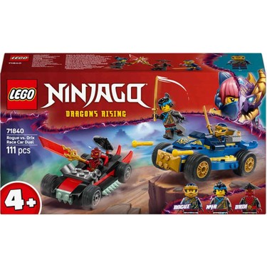 LEGO Nınjago Rogue ile Drix Yarış Arabası Düellosu 71840 - 4 Fiyatı