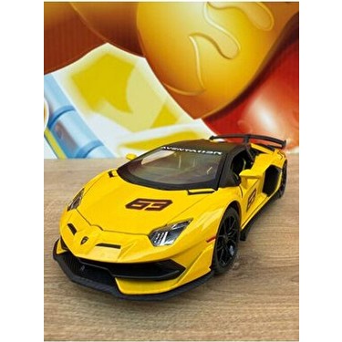 Lamborghini Aventador Svj Diecast Model Araba Sesli Işıklı Fiyatı