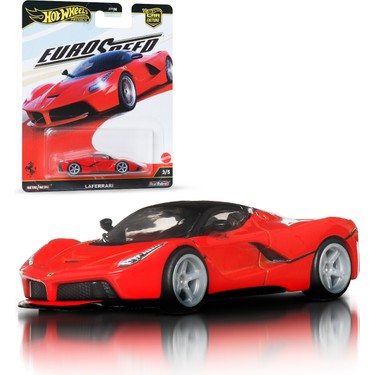 Hot Wheels LaFerrari EURO SPEED 6台セット Hot Wheels Premium Car Culture - Euro Speed - Laferrari Fiyatı