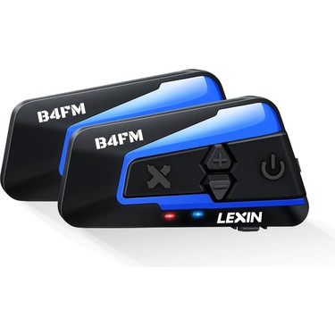 Lexın B4FM Bluetooth Motosiklet Intercom | 2000 M Menzil – Fiyatı