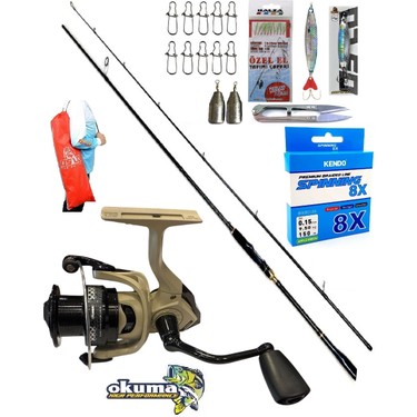 Okuma Outrax 4000 210CM 20-40GR Remixon Double Black Spin Fiyatı