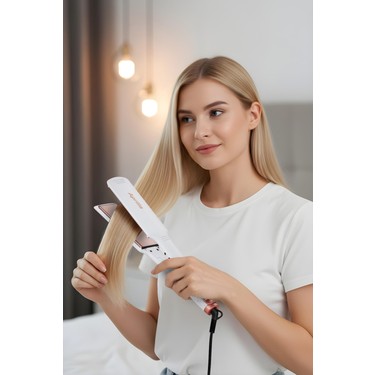 Aprilla Ahs-2033 Beyaz Geniş Seramik Kaplamalı Güçlü Saç Fiyatı