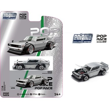 Pop Race 1/64 KPGC110 Kenmeri Raw Material Enigma Exclusive Fiyatı