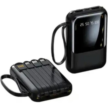 Lkp-53 LCD Ekranlı 10.000MAH - Usb-C , Mikro , Lightning Fiyatı