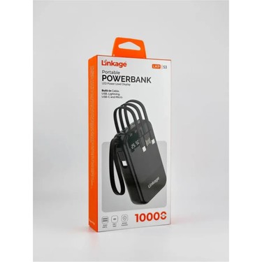 Lkp-53 LCD Ekranlı 10.000MAH - Usb-C , Mikro , Lightning Fiyatı