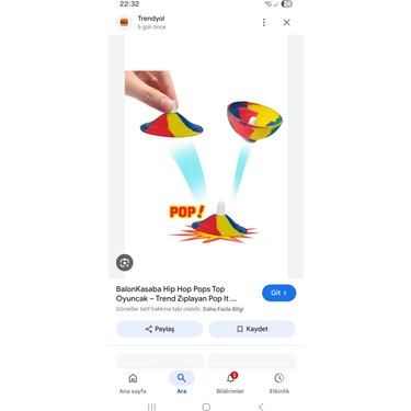 Renkli Zıplayan Hiphop Oyuncak Eğlenceli Pop-Up Zıplayan Top Fiyatı