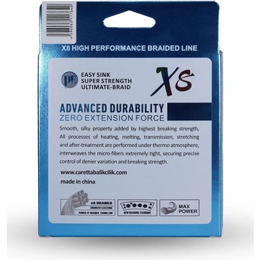 Caretta Seıko 8x 300 mt Multıcolor Ip Misina Fiyatı