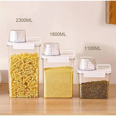 Mika Sızdırmaz Ölçekli Deterjan ve Kuru Bakliyat Saklama Fiyatı