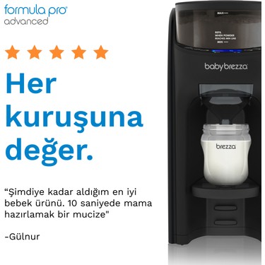 Baby Brezza Formula Pro Advanced Siyah Otomatik Bebek Mama Fiyatı