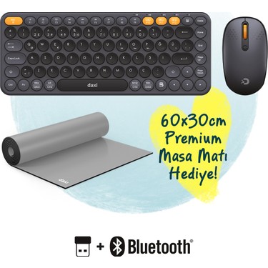Daxi MK350 Creator Pro Sessiz 3 Kanallı Bluetooth + 2.4g Fiyatı