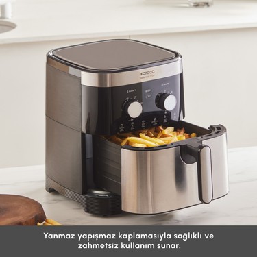 Karaca 9 Litre Ekstra Büyük Hacimli Airfryer, 8 Kişilik Fiyatı