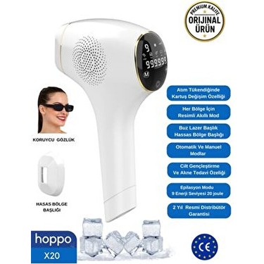 Hoppo X20 Ipl Buz Lazer Epilasyon Cihazı - 999.999 Flash Fiyatı