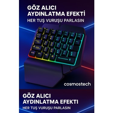 Cosmostech 7 in 1 Gaming Combo Set - PS4 - PS3 - XBOX - Fiyatı