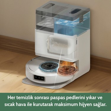 iRobot Roomba Plus 505 Combo Robot Süpürge ve Paspas + Fiyatı