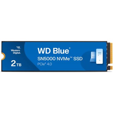 Wd Blue SN5000, WDS200T4B0E, 2tb, 5150/4850 Gen4, Nvme Pcıe Fiyatı