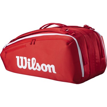 Wilson Super Tour 15PK 2025 Kırmızı Tenis Çantası Fiyatı
