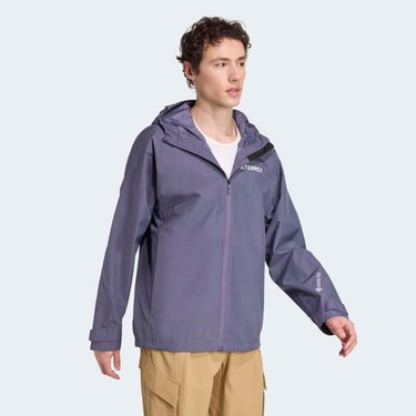 【purupuru】 adidas Terrex Xperior 2L GORE-TEX Performance Yağmurluk - Mor
