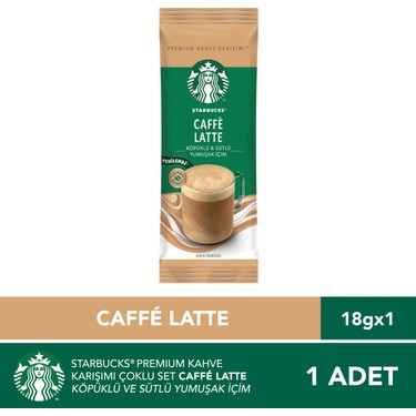 Starbucks Caffe Latte Premium Kahve Karışımı 18G Fiyatı
