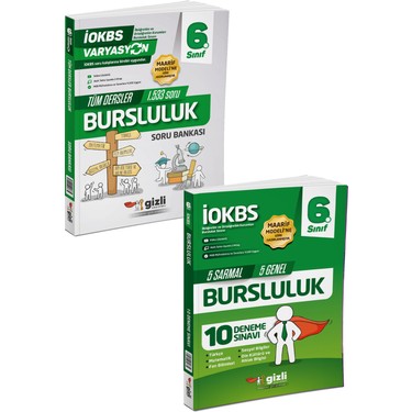 Gizli Yayınları 6. Sınıf Tüm Dersler Bursluluk Soru Kitabı