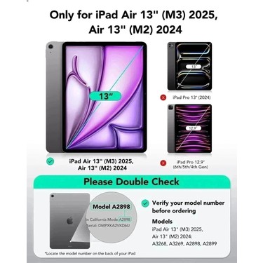 Apple iPad Air 13 M3 2025 Çift Manyetik Destekli Kalem Fiyatı