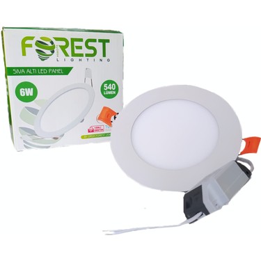 Emarkt 6W LED Spot Beyaz Işık (6500K) Sıvaaltı Fiyatı
