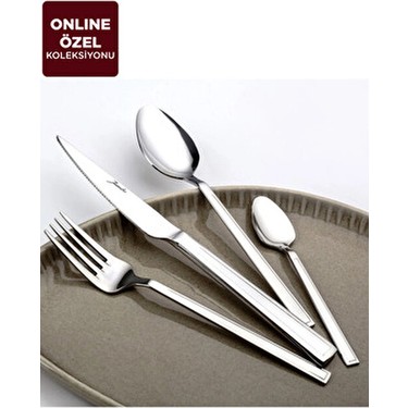 Jumbo Athena 84 Parça Paslanmaz Çelik Çatal Kaşık Bıçak Seti Fiyatı