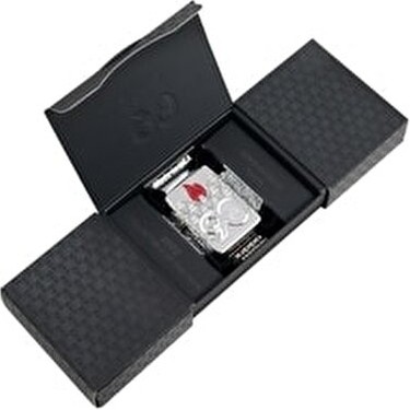 Zippo 90 Years Metal Alaşım Çakmak Benzinli Yakıt ile Şık ve Fiyatı
