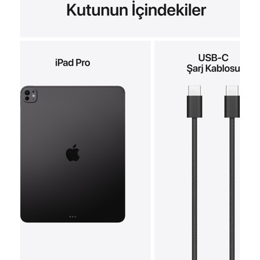 Apple iPad Pro M5 Wi-Fi 256GB 13 Standart Cam - Uzay Siyahı Fiyatı