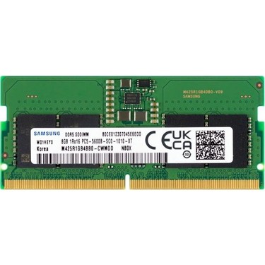 Samsung DDR5 8GB×2 5600MHz SODIMM Samsung 8 GB Ddr5 5600 Mhz Sodımm Kutusuz Fiyatı