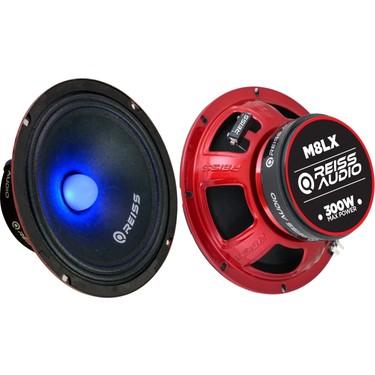 Reiss Audio RS-M8LX 20 cm Işıklı Midrange Hoparlör (300 Fiyatı