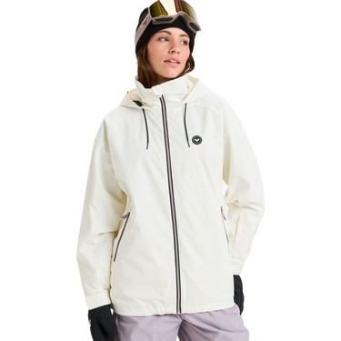 Roxy Kadın Snowboard Ceketi Landscape Jk Beyaz Renk XL Beden Fiyatı